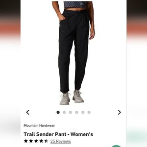 Mountain Hardwear Women's Trail Sender Pant Small